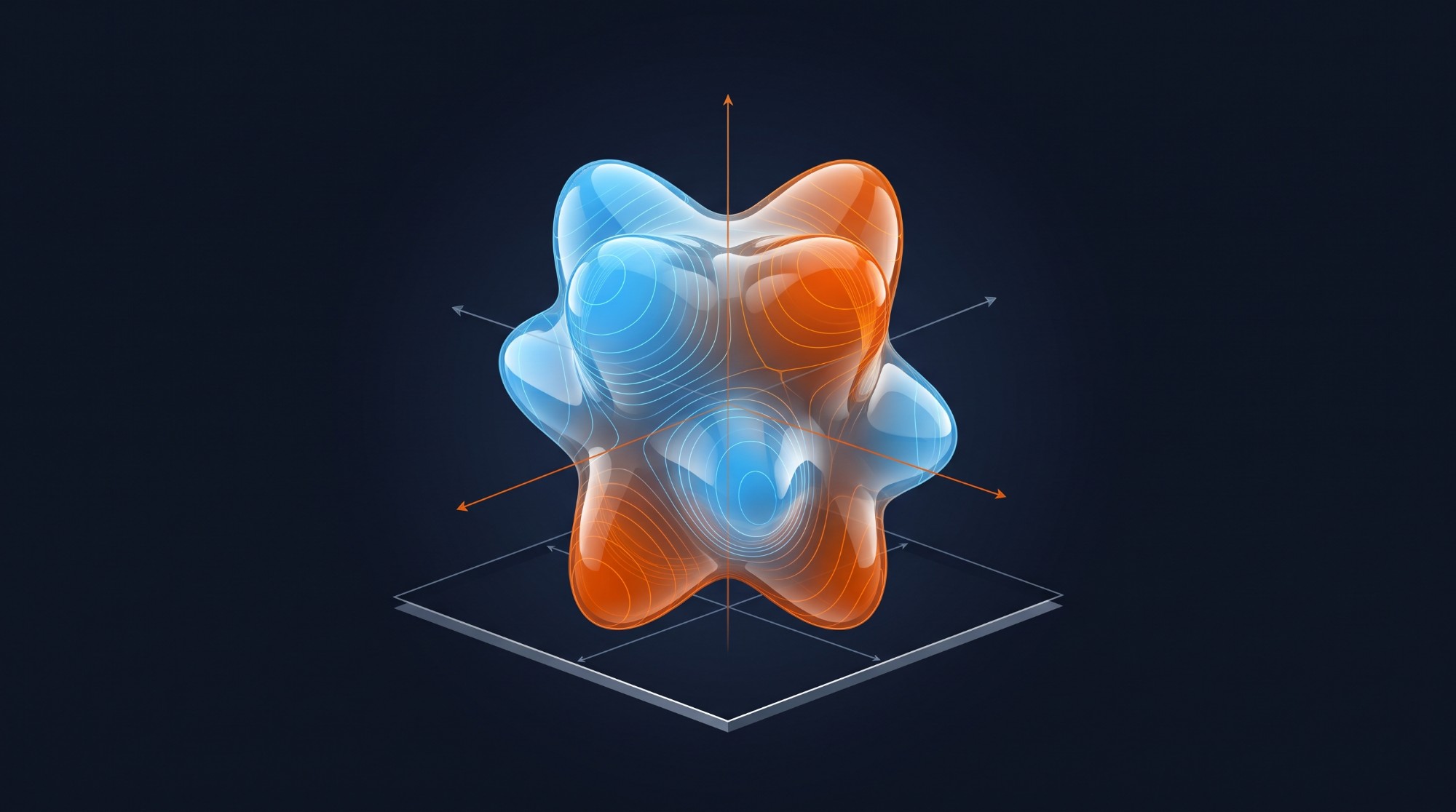 Directional stiffness surface of a crystal