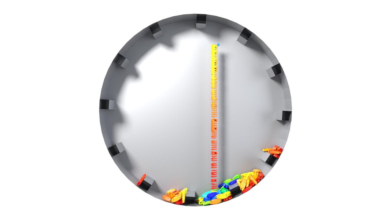 Tablet coating drum